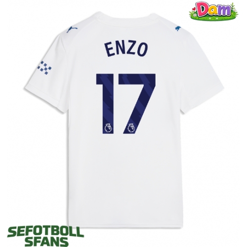 Manchester City Enzo Fernandez #17 Tredje Tröja Kvinnor 2026-27 Kortärmad